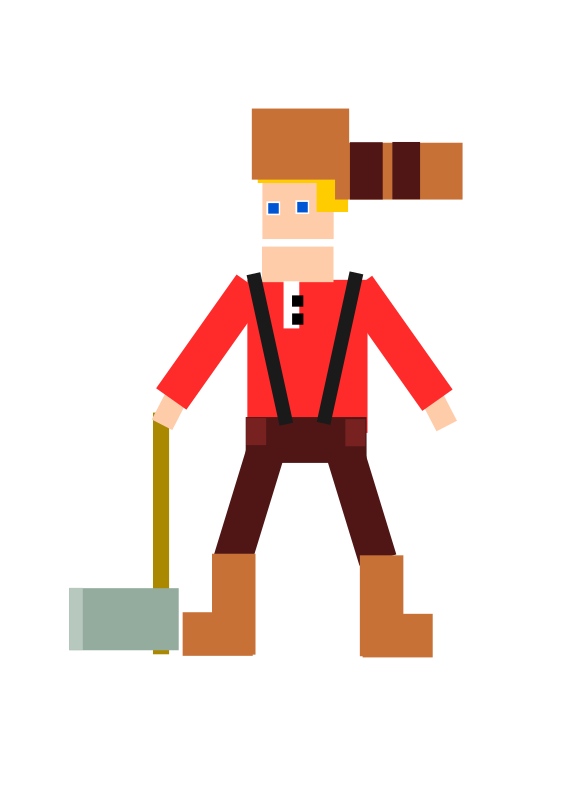 Lumberjack character