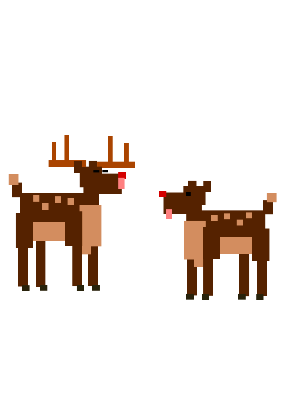 Strange deer