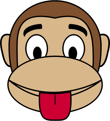 animated monkey emoticon