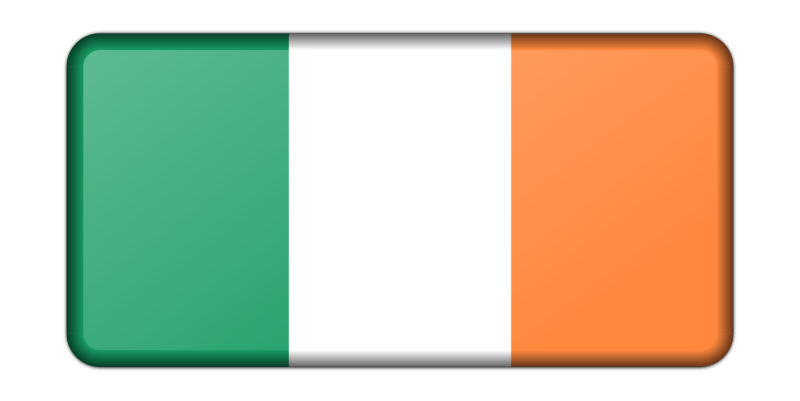 Ireland flag (bevelled)