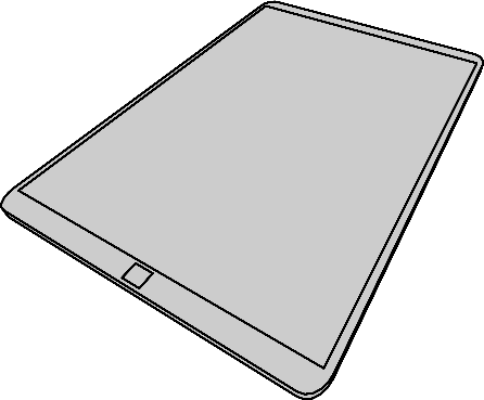 A simple tablet