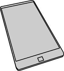 A simple smartphone