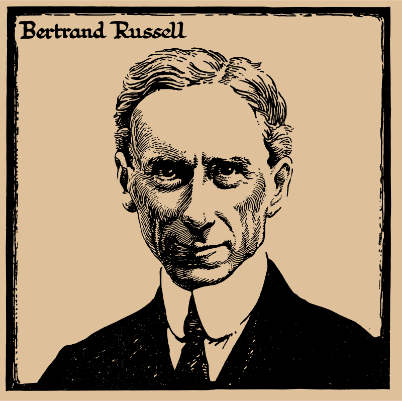 Bertrand Russell in 1917