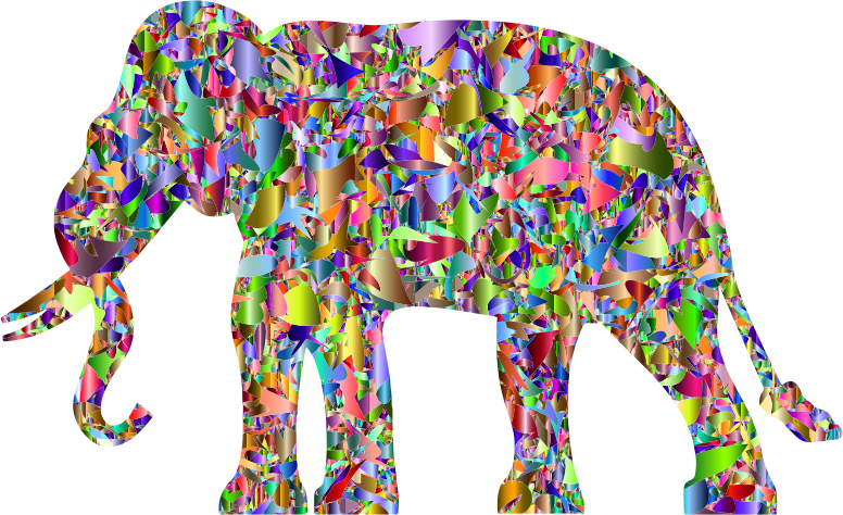 Modern Art Elephant Reactivated 6