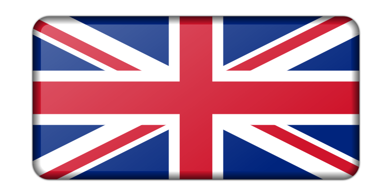 Flag of United Kingdom (bevelled)