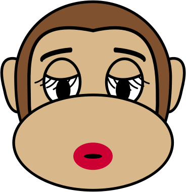 Monkey Emoji - Sexy