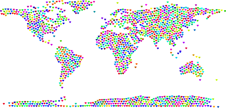 Prismatic Hearts World Map No Background