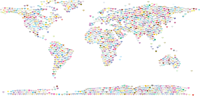 Prismatic Hearts World Map 3 No Background