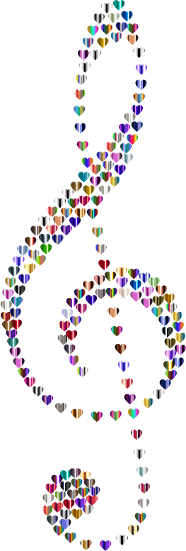Prismatic Clef Hearts 6 Variation 2 No Background