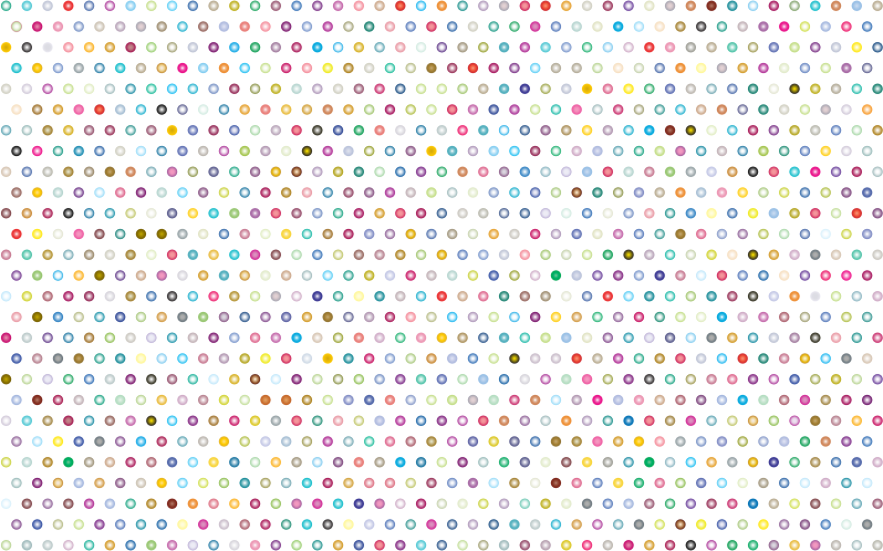 Prismatic Polka Dots Mark II 2 No Background