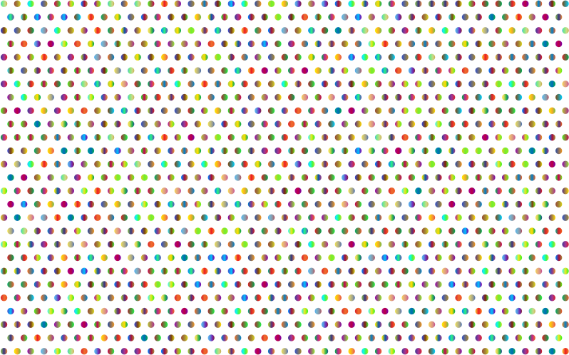 Prismatic Polka Dots Mark II 3 No Background