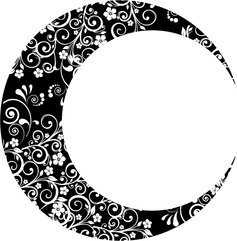 Floral Crescent Moon Mark II