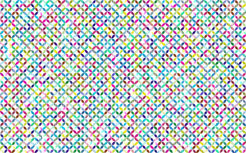 Prismatic Curved Diamond Pattern 4 No Background