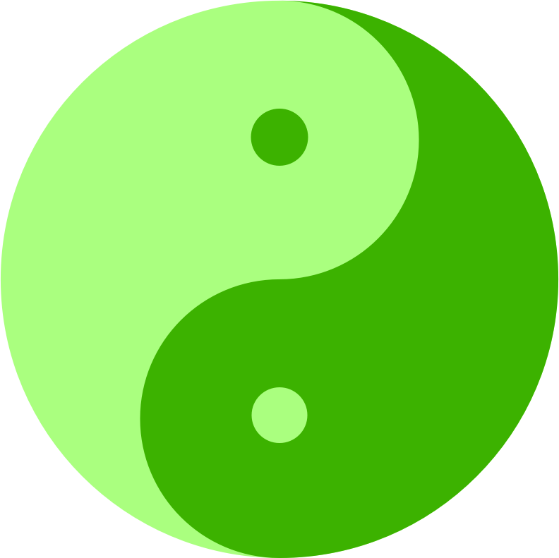 Green Ying and Yang