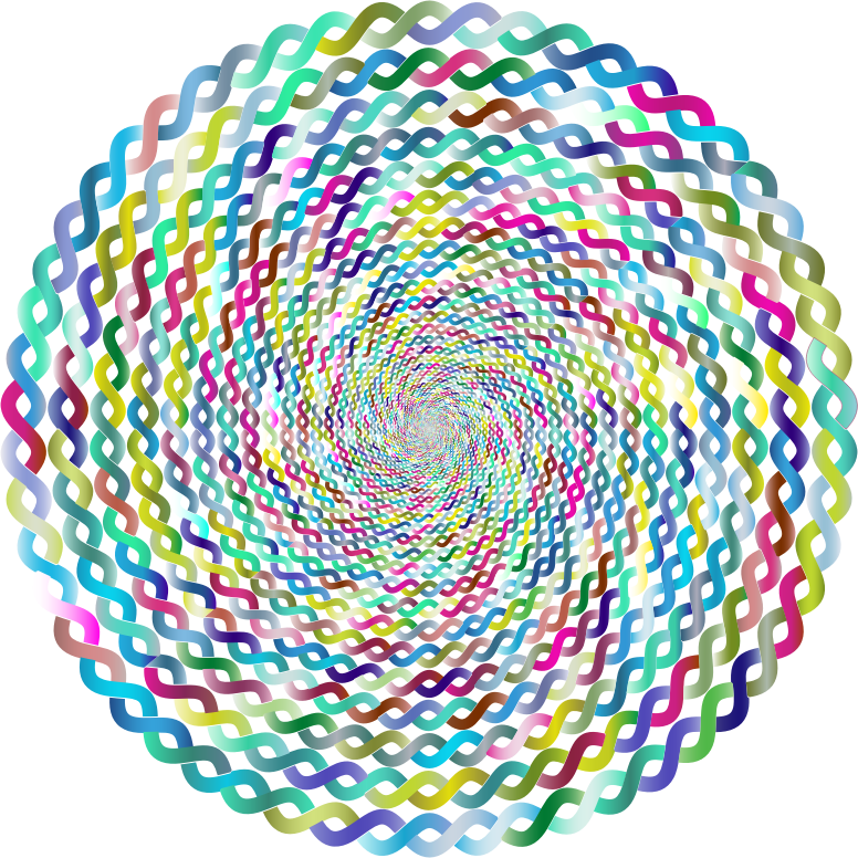 Prismatic Intertwined Circle Vortex 3 No Background