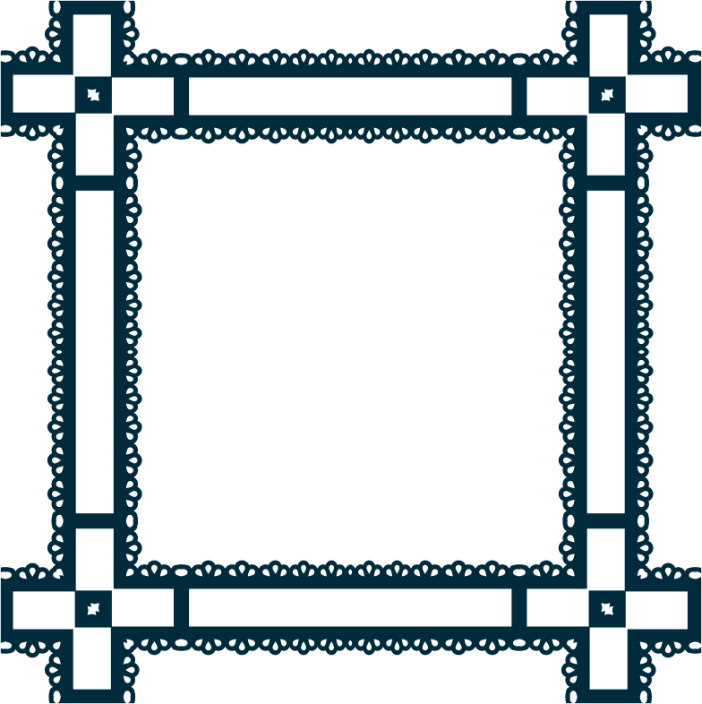 Scallop Frame Extrapolated 8