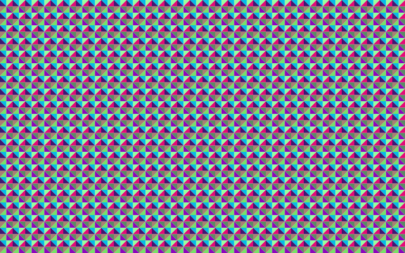 Seamless Triangular Contentment Pattern 4