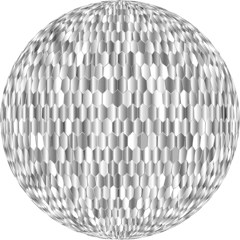 Prismatic Hexagonal Grid Sphere Variation 2 7