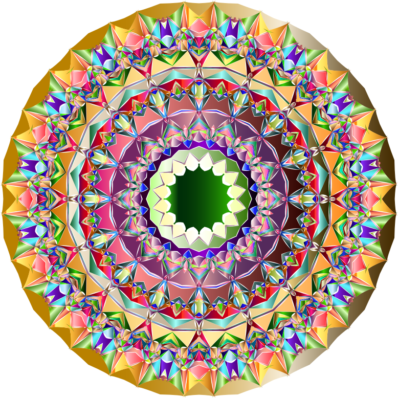 Abstract Geometric Mandala 2