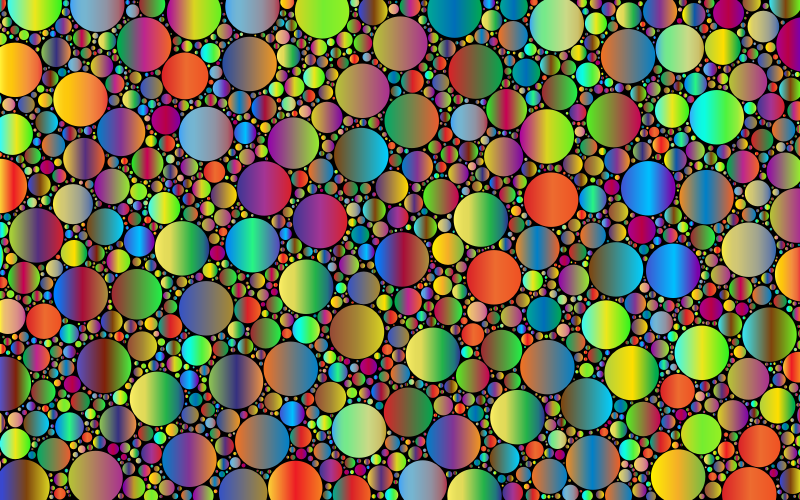 Prismatic Packed Circles 6