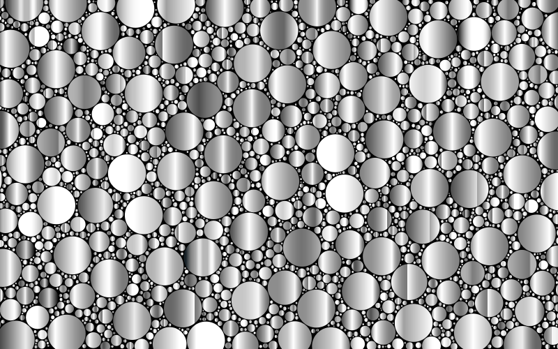 Prismatic Packed Circles 7 Openclipart