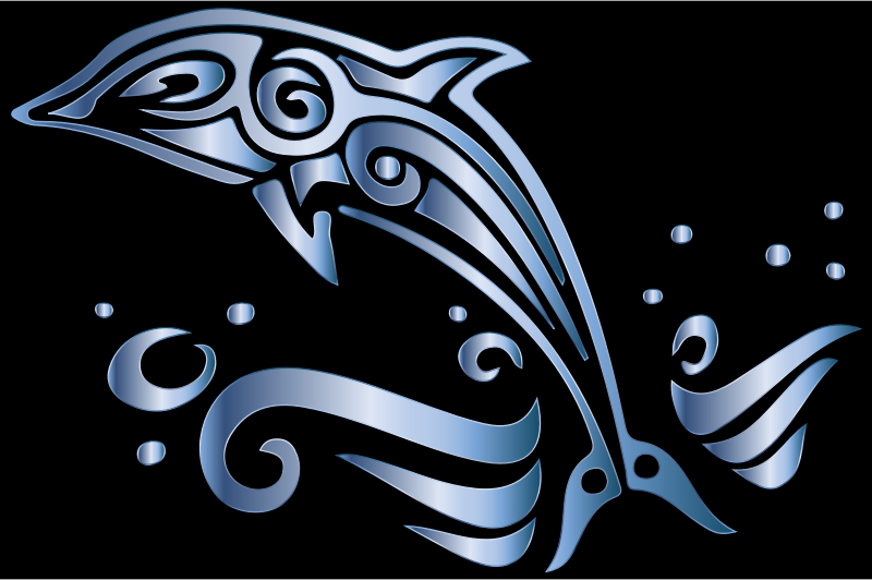 Chromatic Tribal Dolphin 12