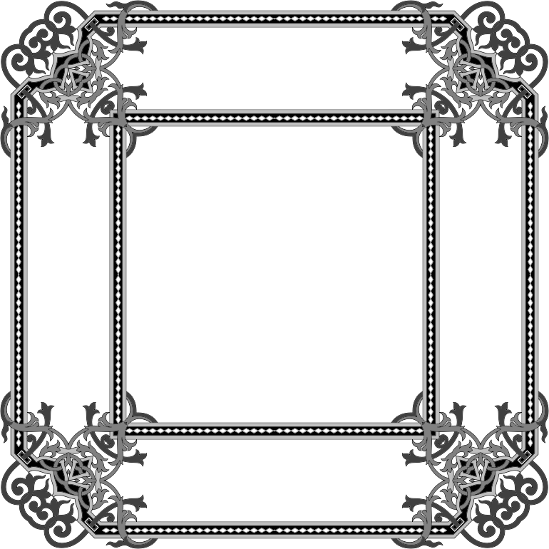 Floral Flourish Frame Interpolated