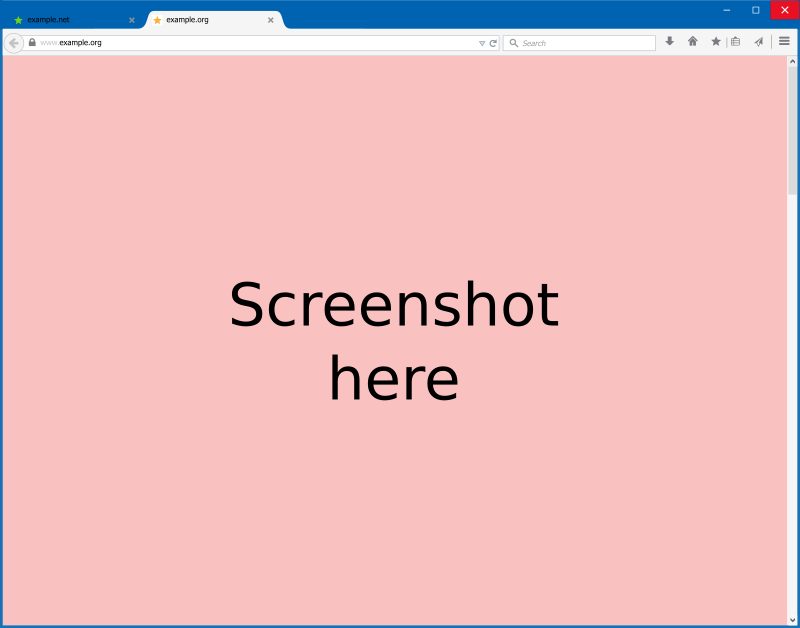 browser mockup