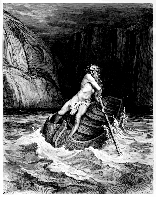 Charon, by Doré 1857