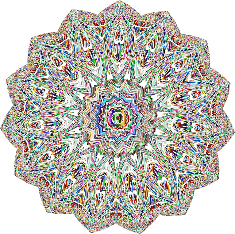 Polished Chromatic Mandala 2 No Background