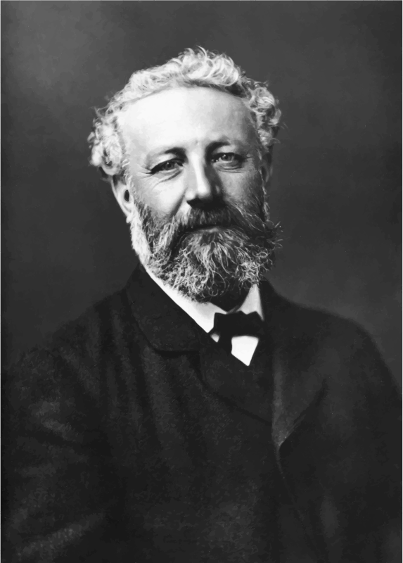 Jules Verne Portrait Restoration By Felix Nadar