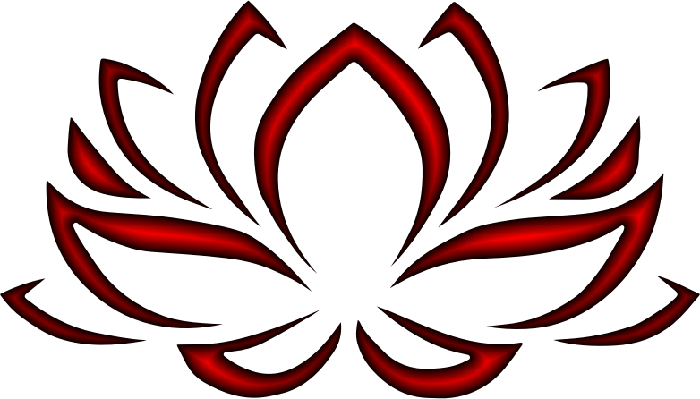 Crimson Lotus Flower