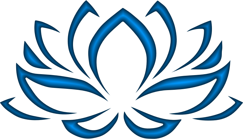 Indigo Lotus Flower - Openclipart