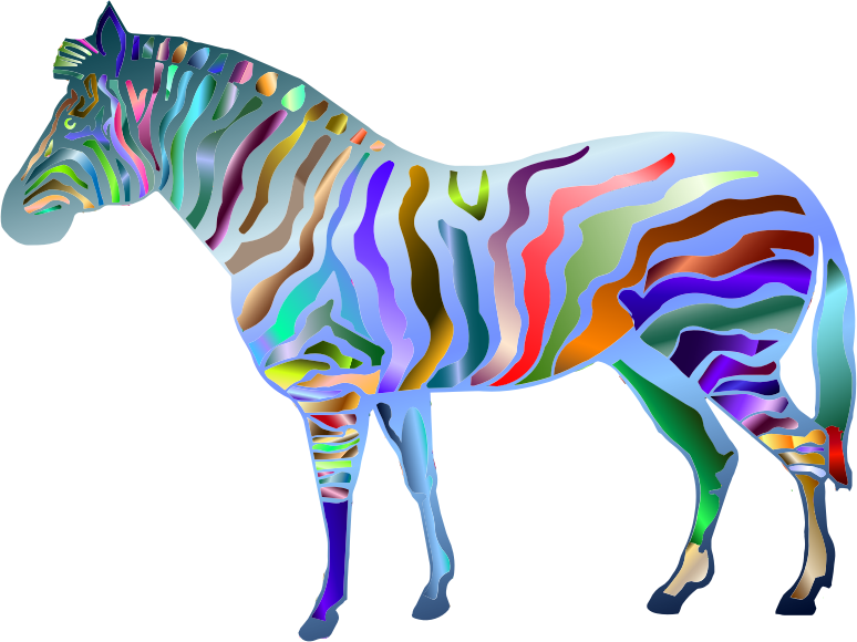 Prismatic Zebra