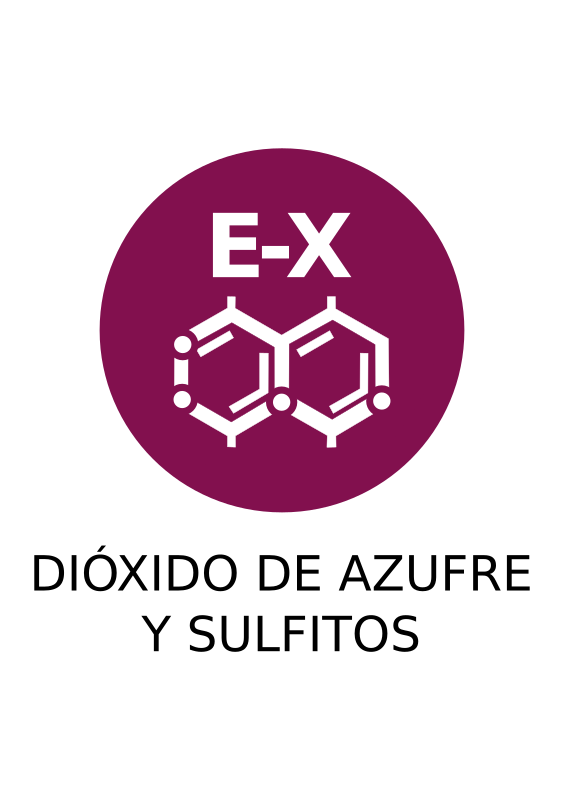 Alérgeno Dióxido de Azufre y Sulfitos, Allergen Sulfur Dioxide and Sulphites