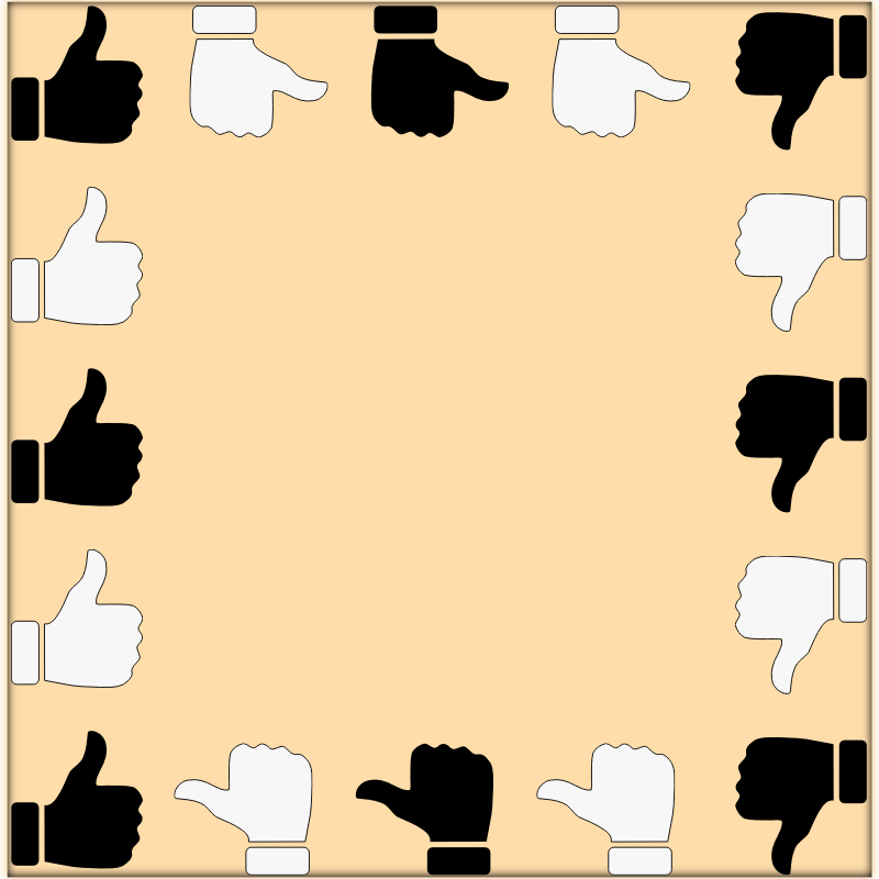 Thumbs-Up Frame