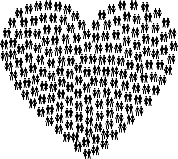 Human Cooperation Heart Variation 2