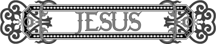 Jesus Nameplate