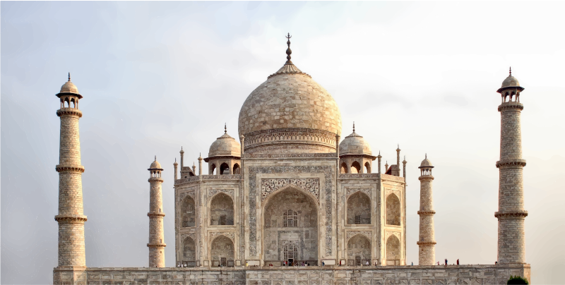 Taj Mahal Enhanced