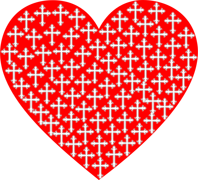 Love Heart Crosses