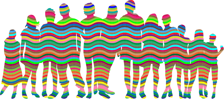 Prismatic Waves Human Family