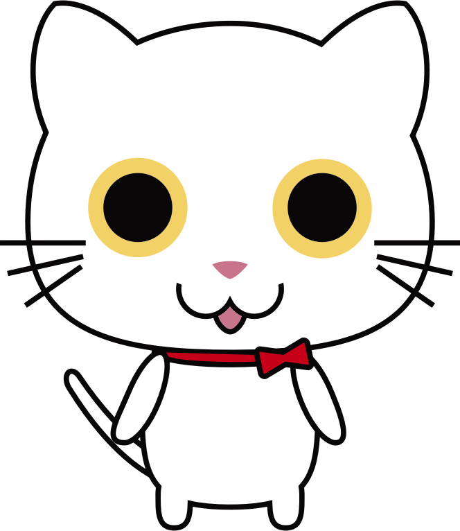 White Anthropomorphic Cat