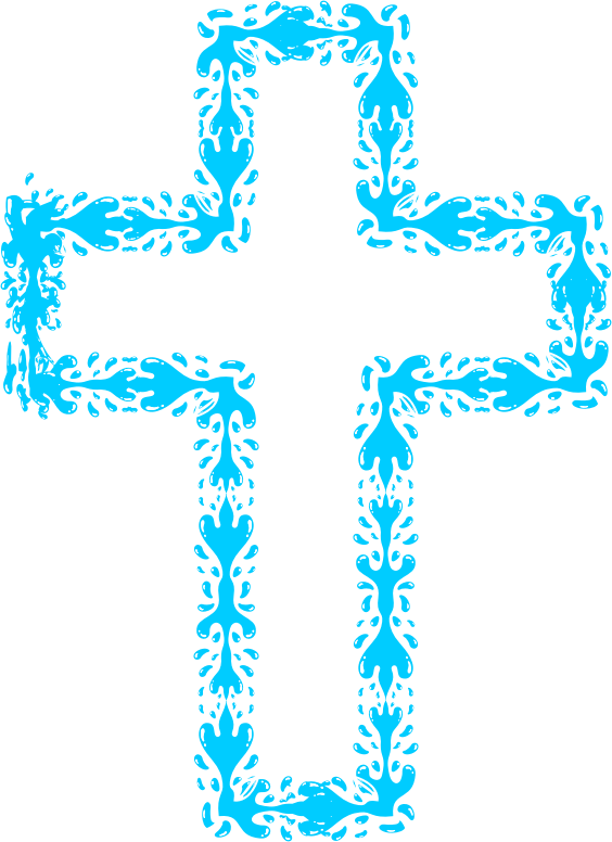 Holy Water Cross - Openclipart