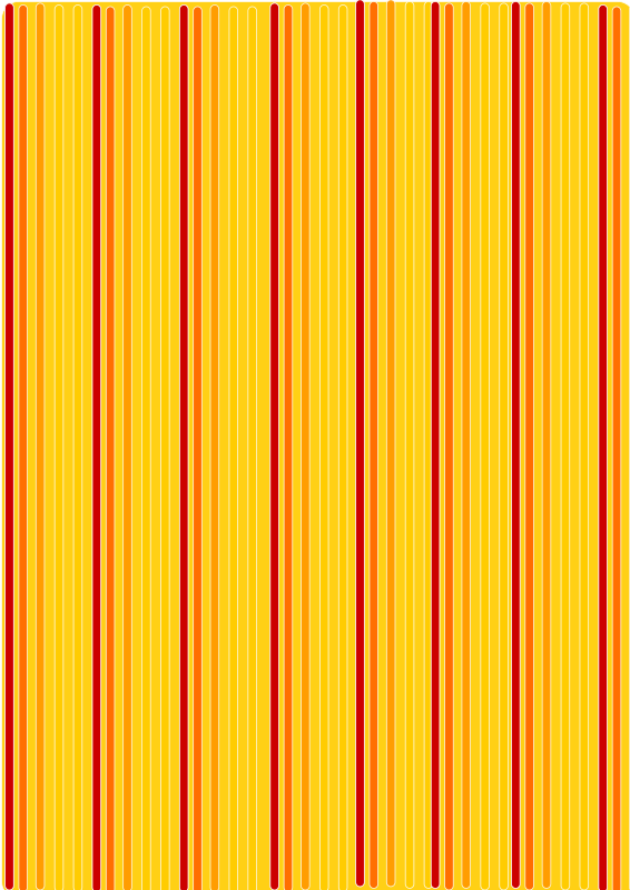 red orange lines back yellow