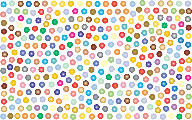 Prismatic Dots Background 2 No Background