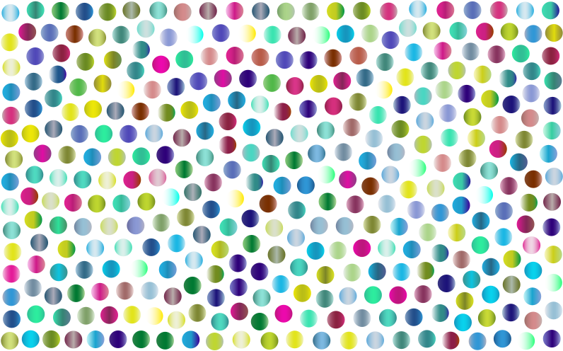 Prismatic Dots Background 4 No Background