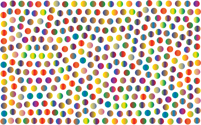 Prismatic Dots Background 5 No Background