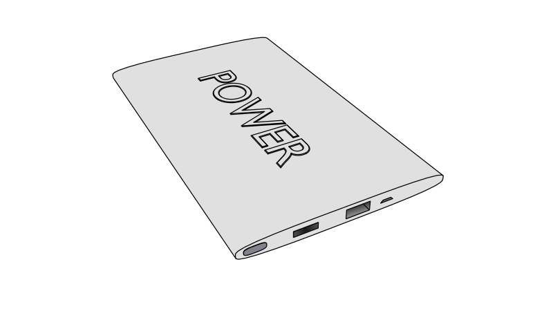 3D power bank