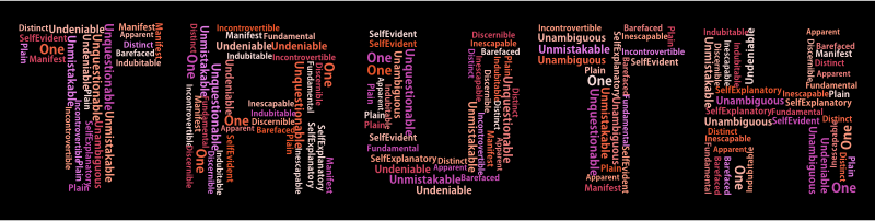 Truth Word Cloud Variation 2