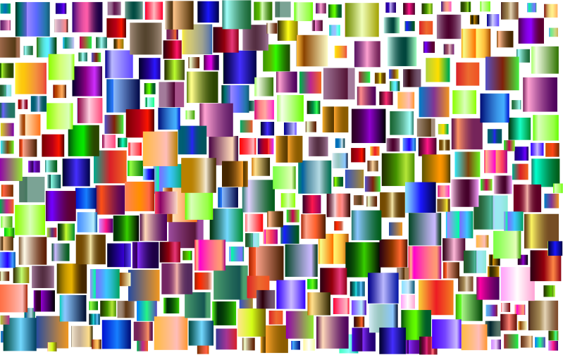 Prismatic Abstract Squares 2